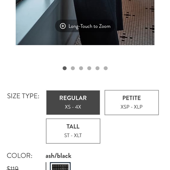 NWT JJILL Houndstooth sweater - Picture 4 of 5